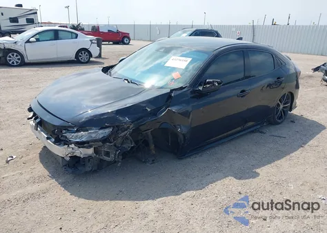 2020 Honda Civic Sport из США, поврежденный, VIN SHHFK7H48LU211570